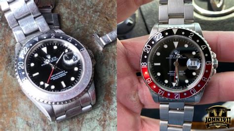 change rolex bezel gmt|Rolex aftermarket bezel.